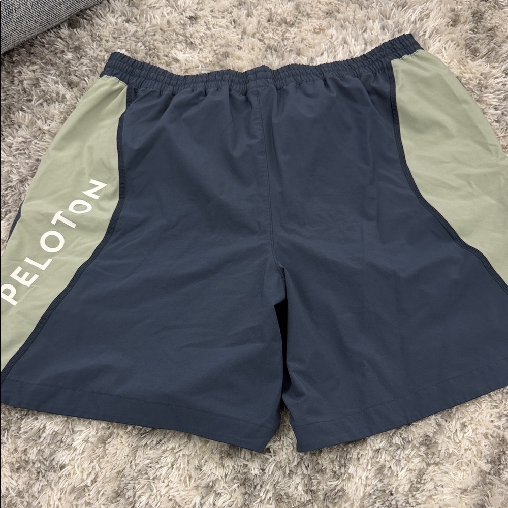 Peloton Men's Athletic Shorts in Navy and Olive
